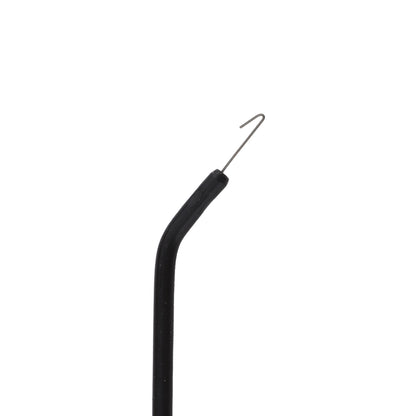 L17 - 1 mm x 2.3 mm Left J-Shaped Hook Electrode with Angled Shaft
