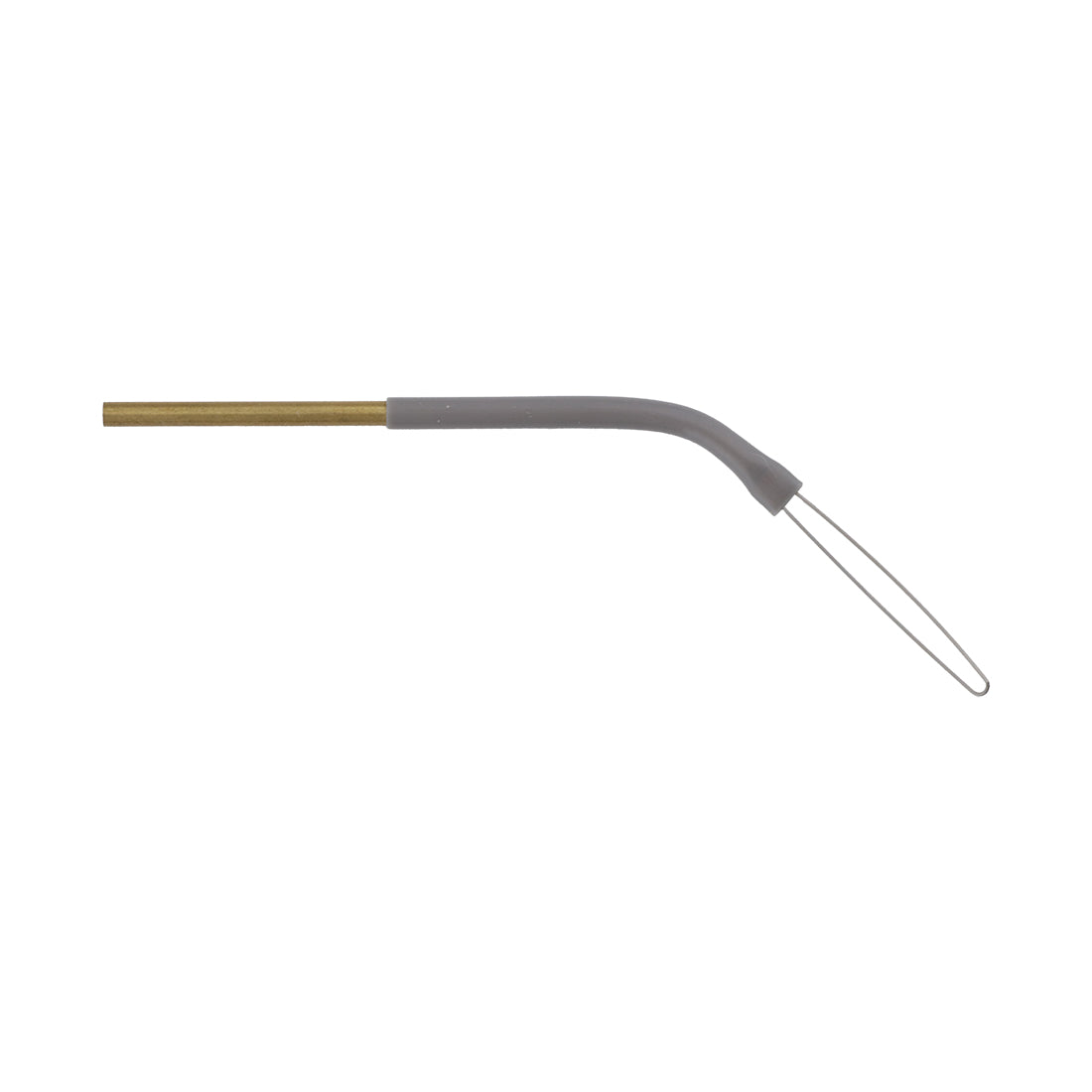 L25 - 1.5 mm x 15 mm Loop Electrode, Parallel with Angled Shaft