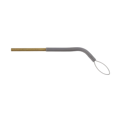 L42 - 4 mm x 7 mm Oval Loop Electrode with Angled Shaft